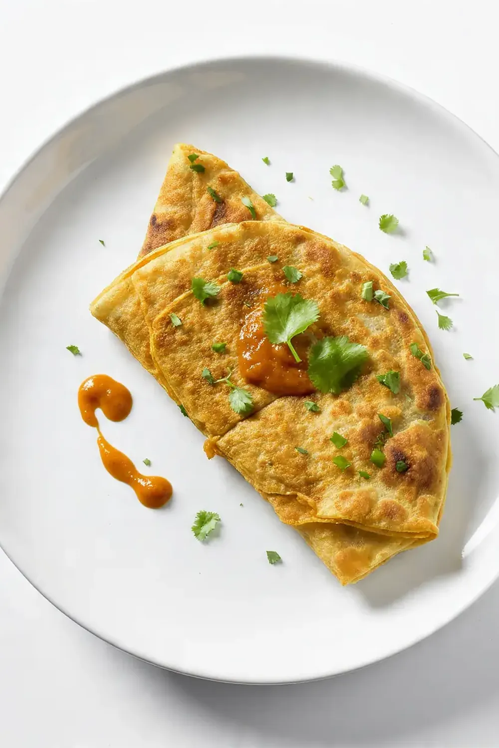 High-Energy Indian Paratha Rolls Breakfast