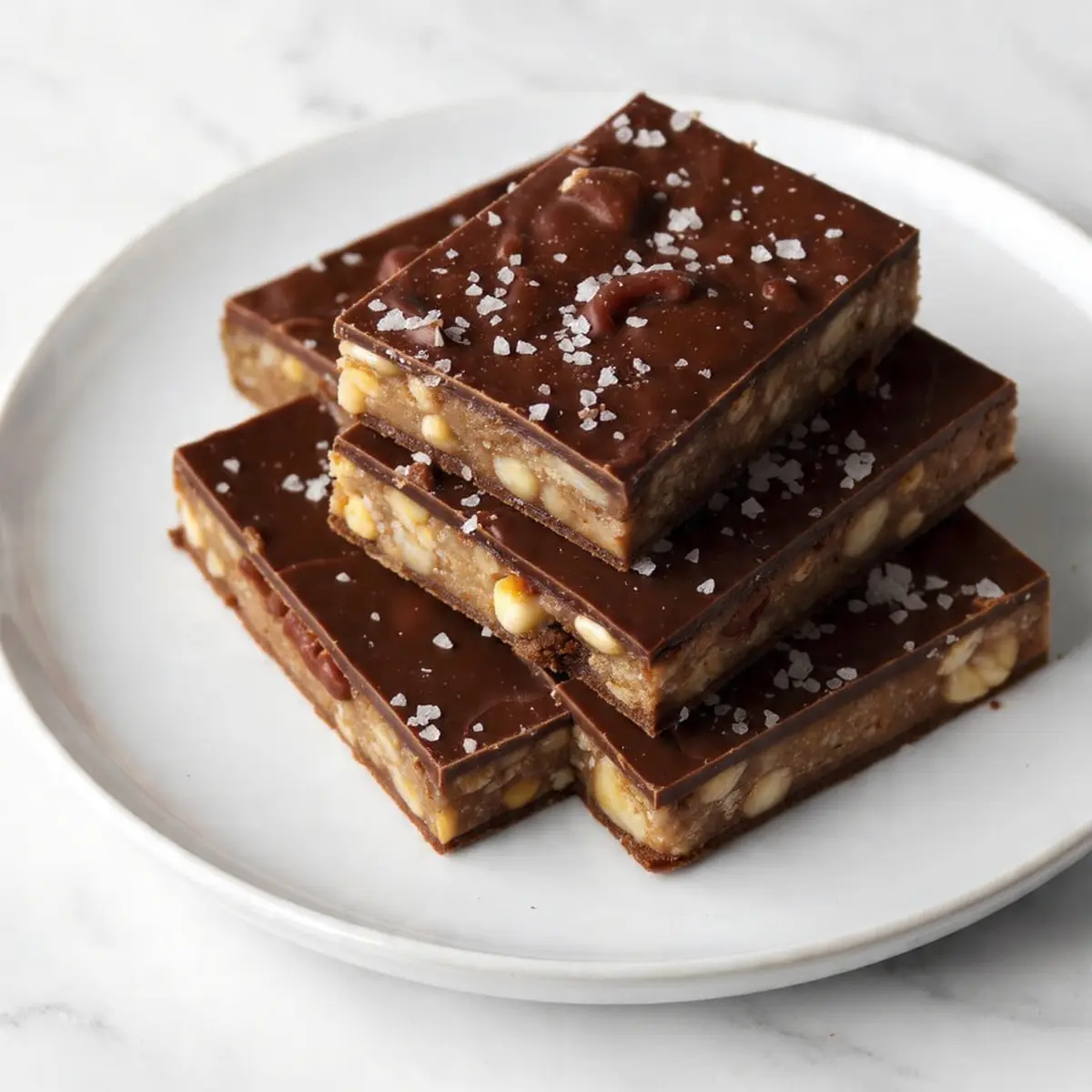 Homemade Dark Chocolate Sea Salt Nut Bars (Kind Copycat)