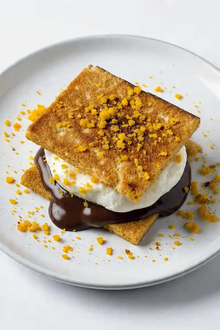 Orange Zest Chocolate S'mores