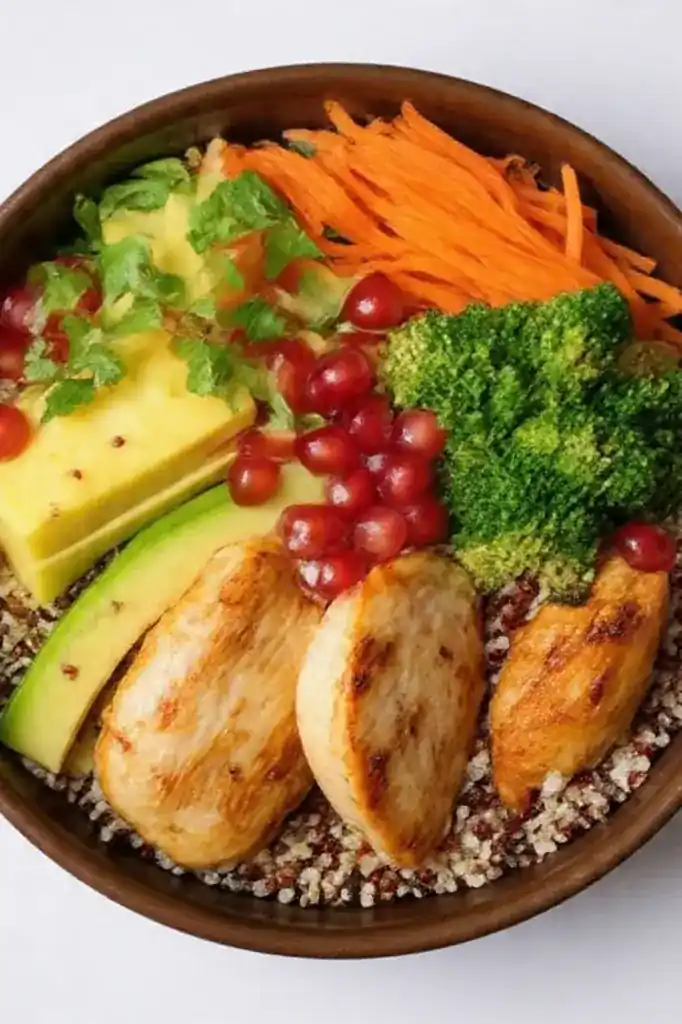 Pomegranate & Mint Chicken Bowl
