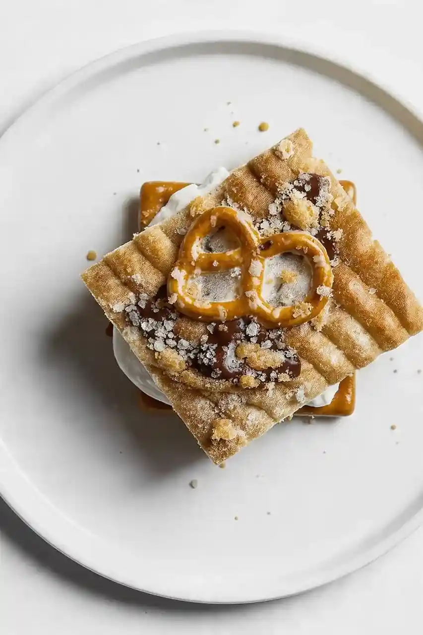 Salted Pretzel Frozen S'mores