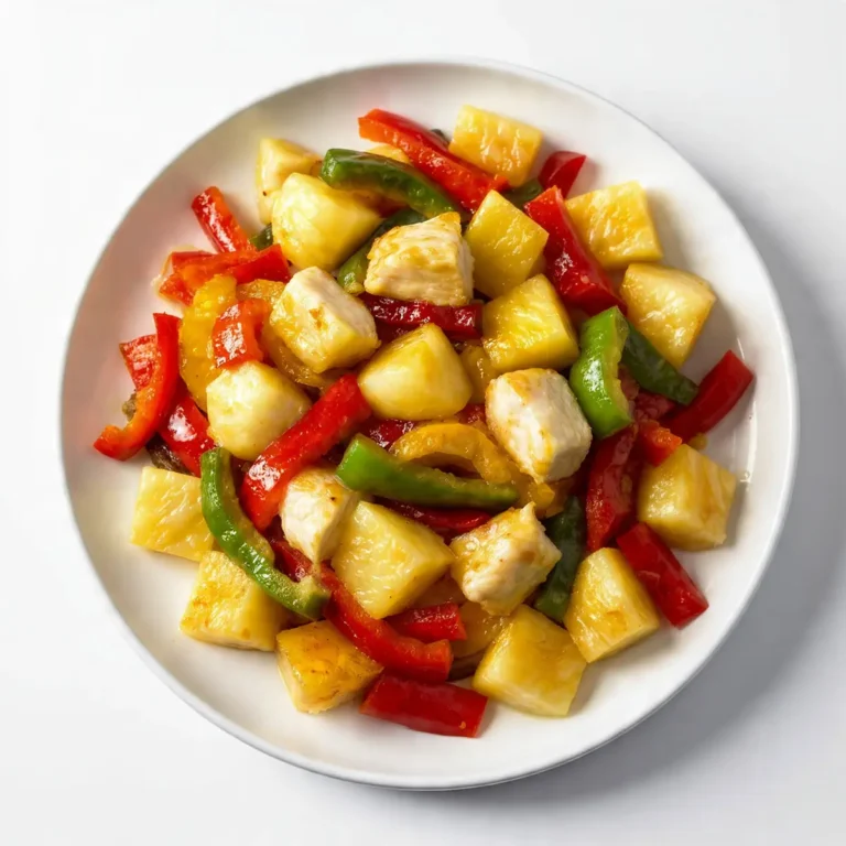 Sheet Pan Hawaiian Pineapple Chicken