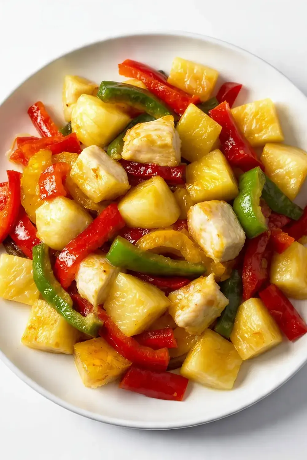 Sheet Pan Hawaiian Pineapple Chicken