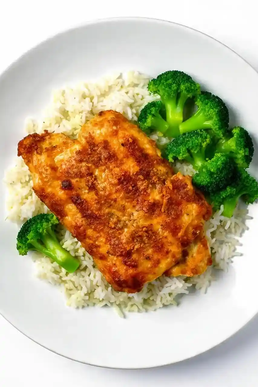 Speedy Broccoli Florets Cajun Chicken and Rice