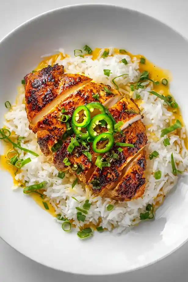 Spicy Jalapeño Cajun Chicken and Rice