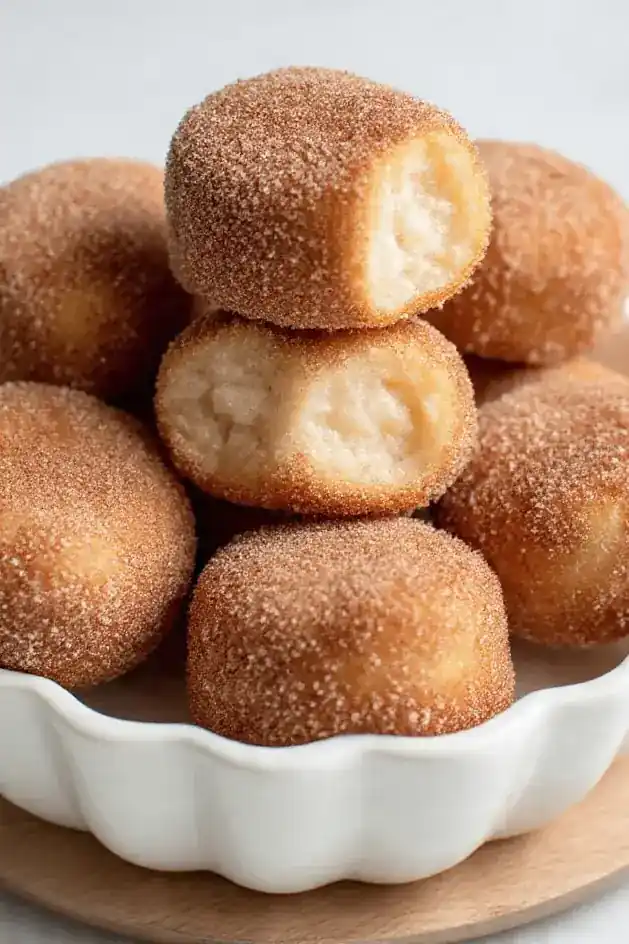 Vegan Air Fryer Churro Bites