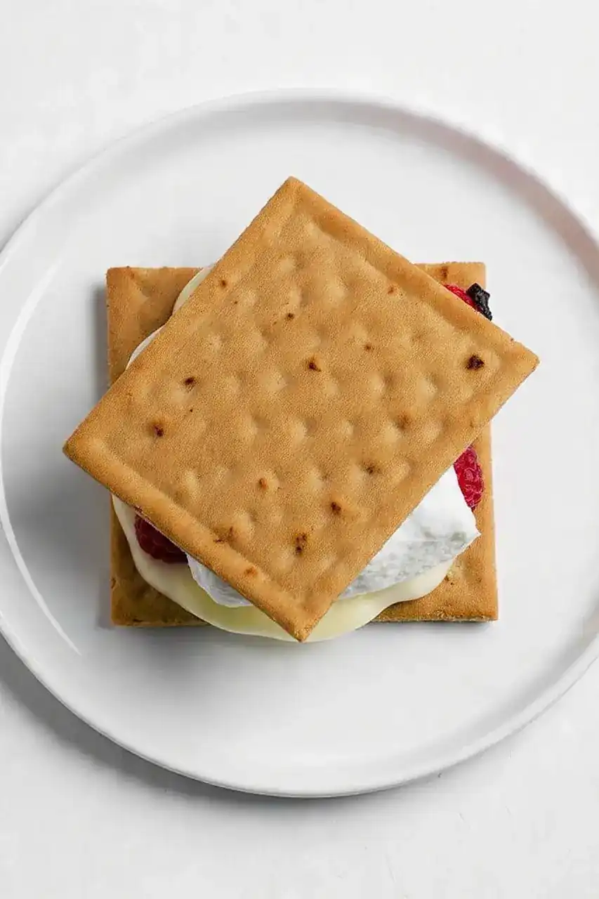 White Chocolate Raspberry S'mores