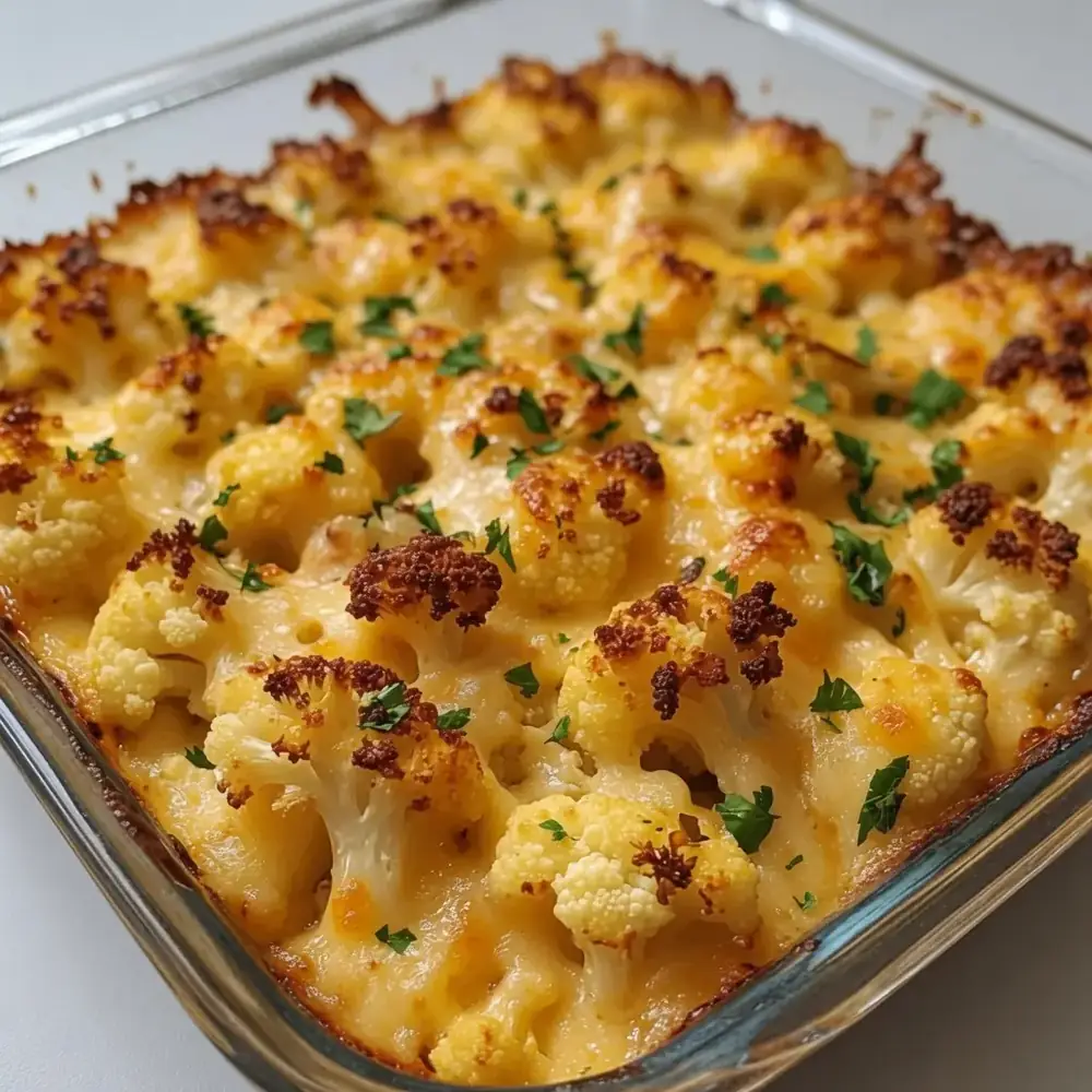 Cauliflower & Cheddar Bake