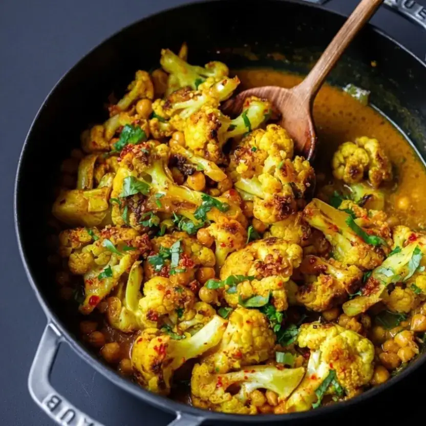 Coconut & Turmeric Cauliflower Curry