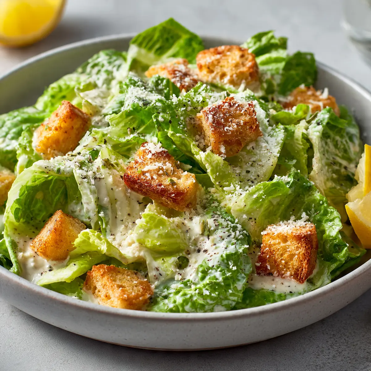Creamy Caesar Salad Recipe