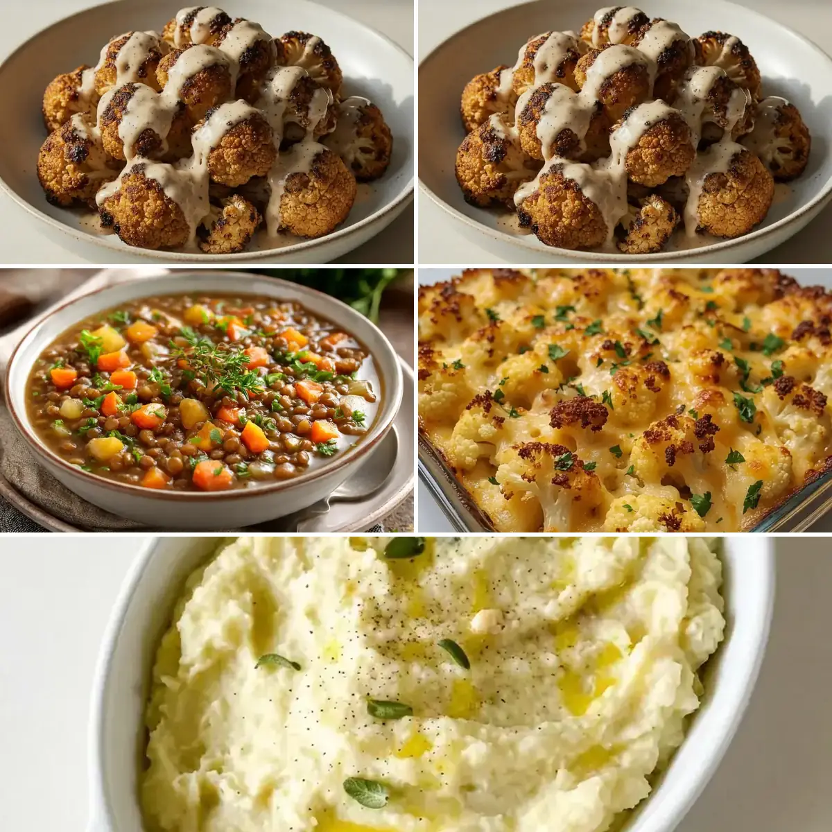 Creamy Cauliflower Recipes