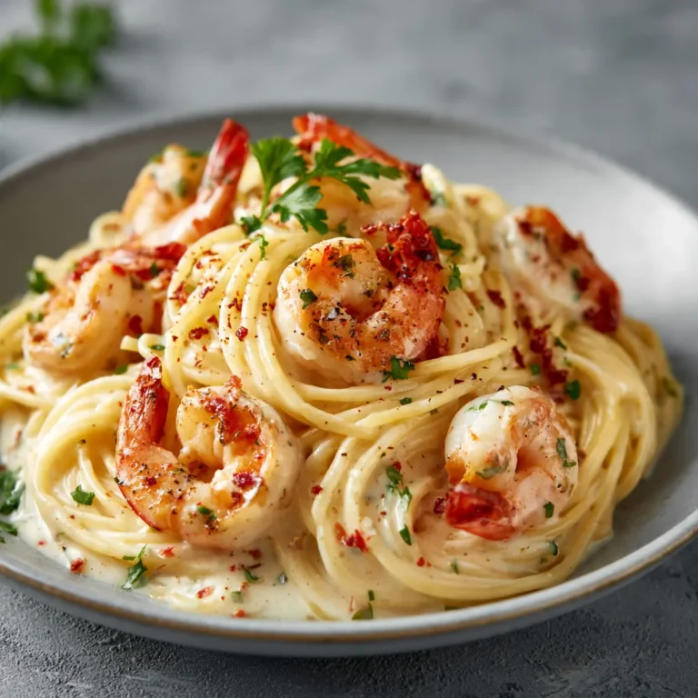 Creamy Shrimp Spaghetti Recipe