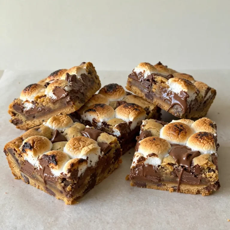 Delicious And Easy S'Mores Cookie Bars