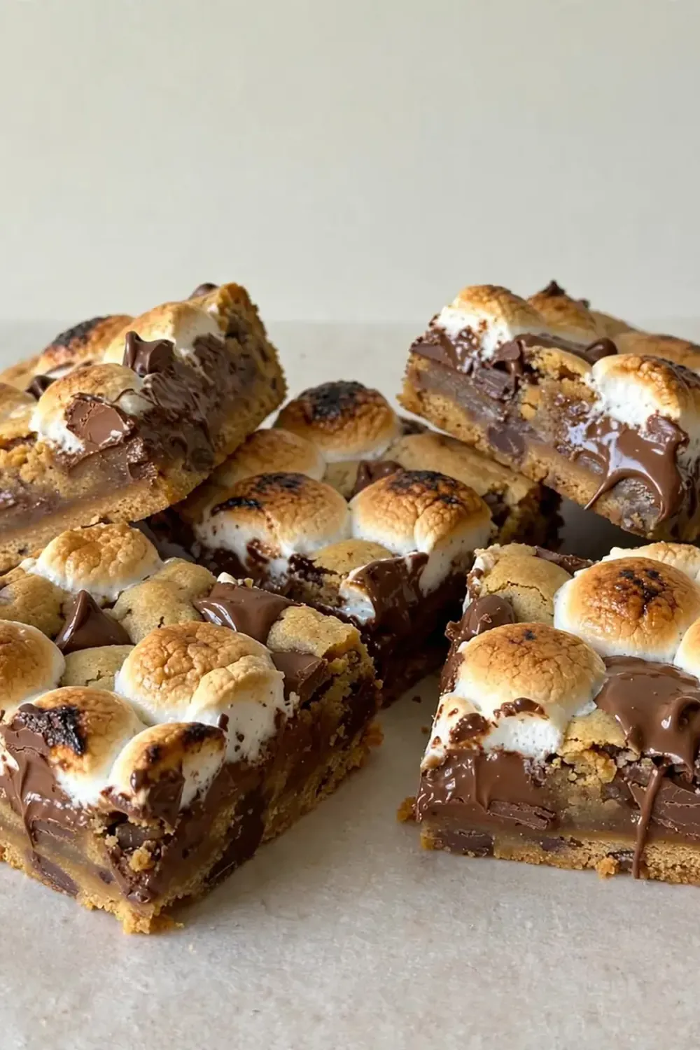 delicious and easy s'mores cookie bars
