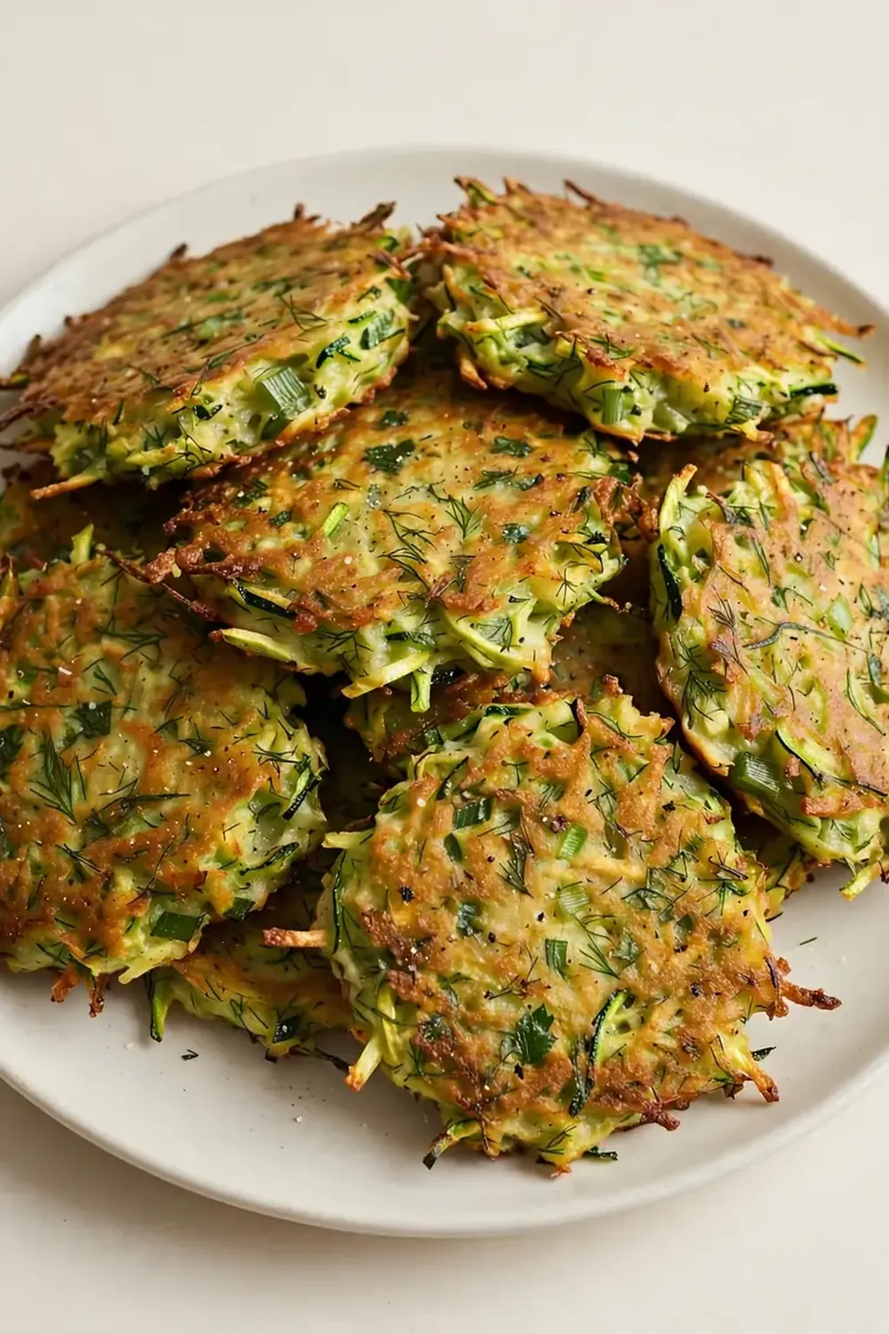 easy courgette fritters recipe