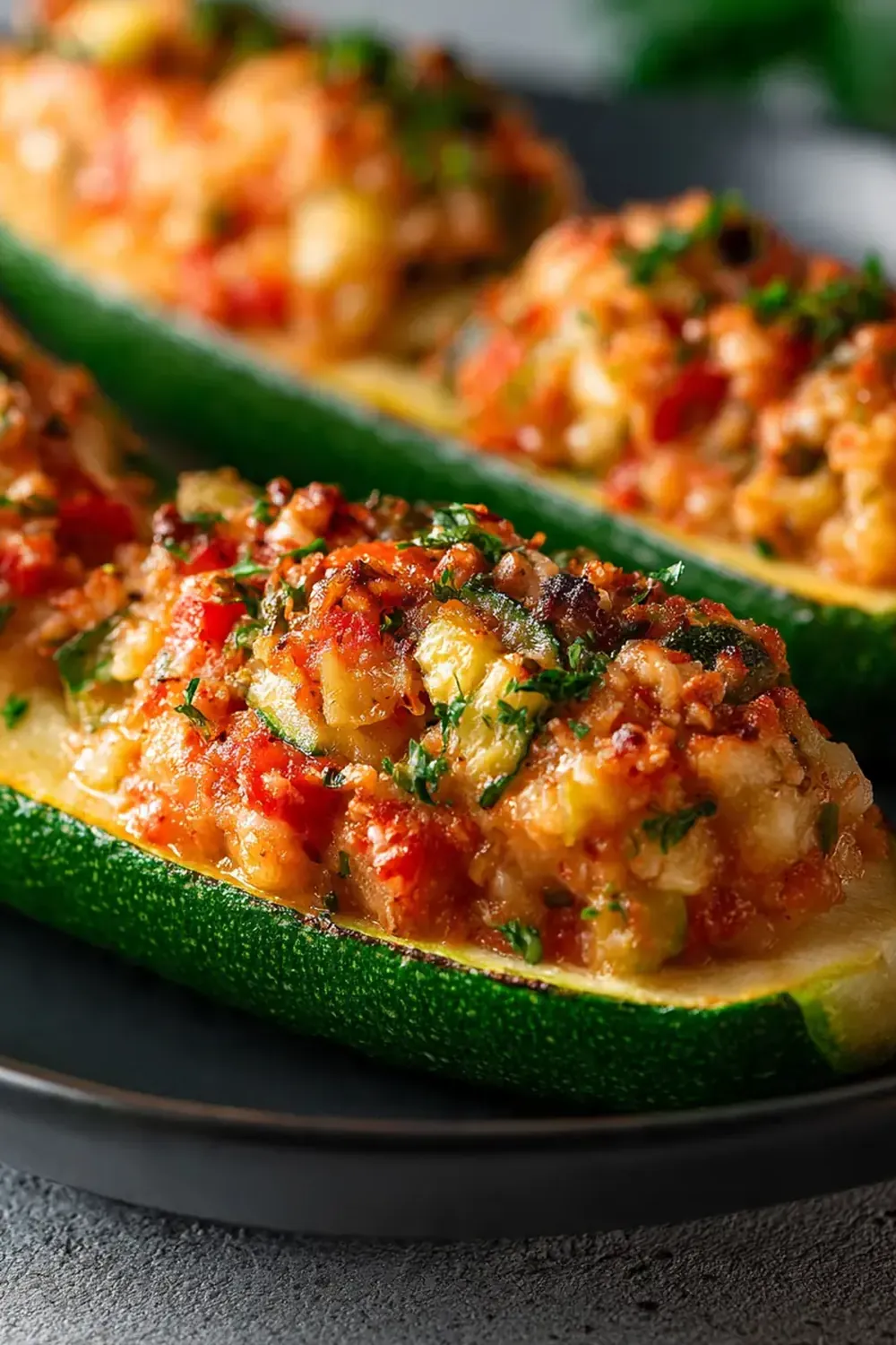 Easy Stuffed Zucchini Recipe