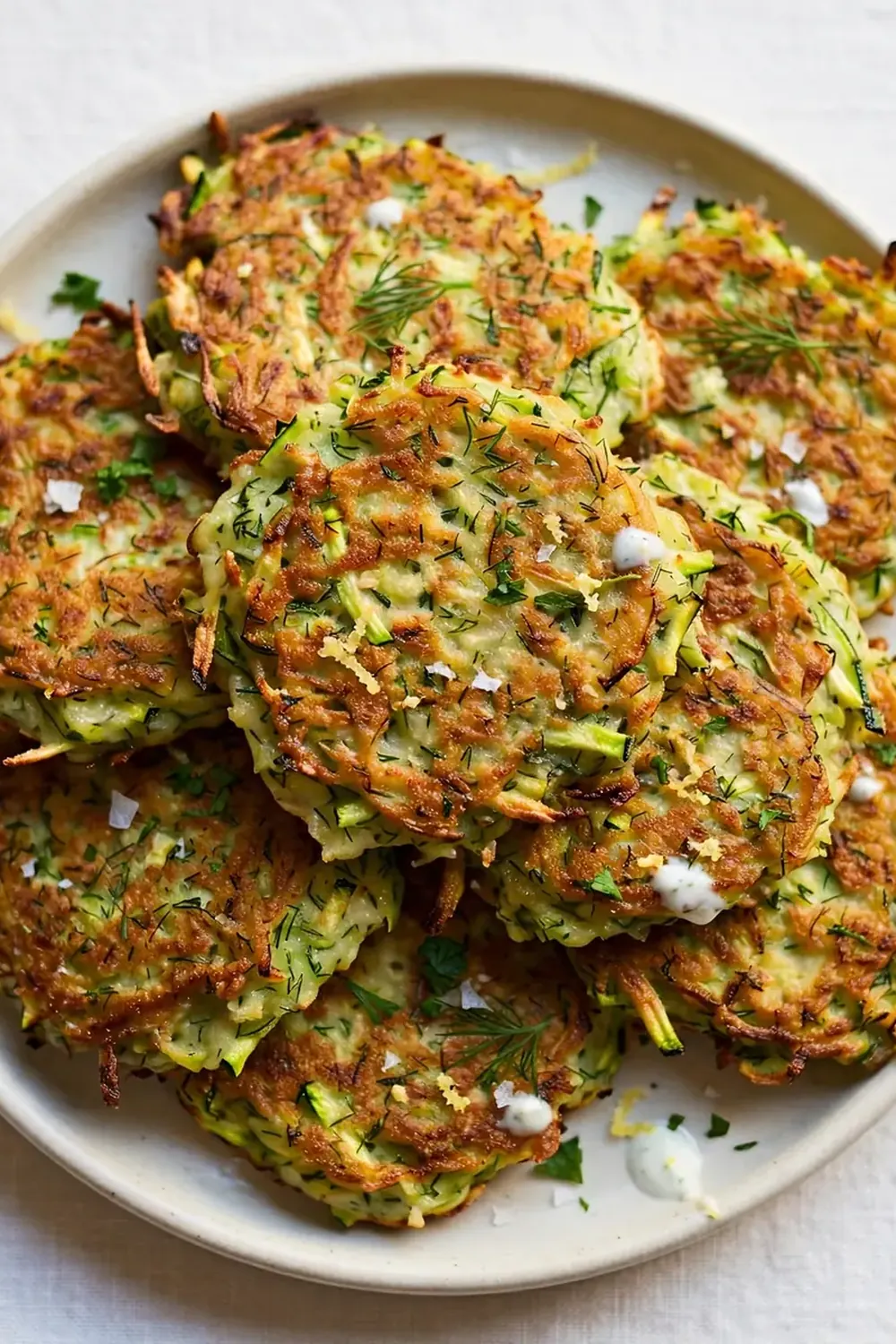 easy zucchini fritters recipe