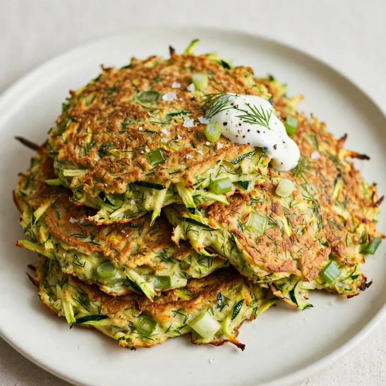 Easy Zucchini Pancake Recipe