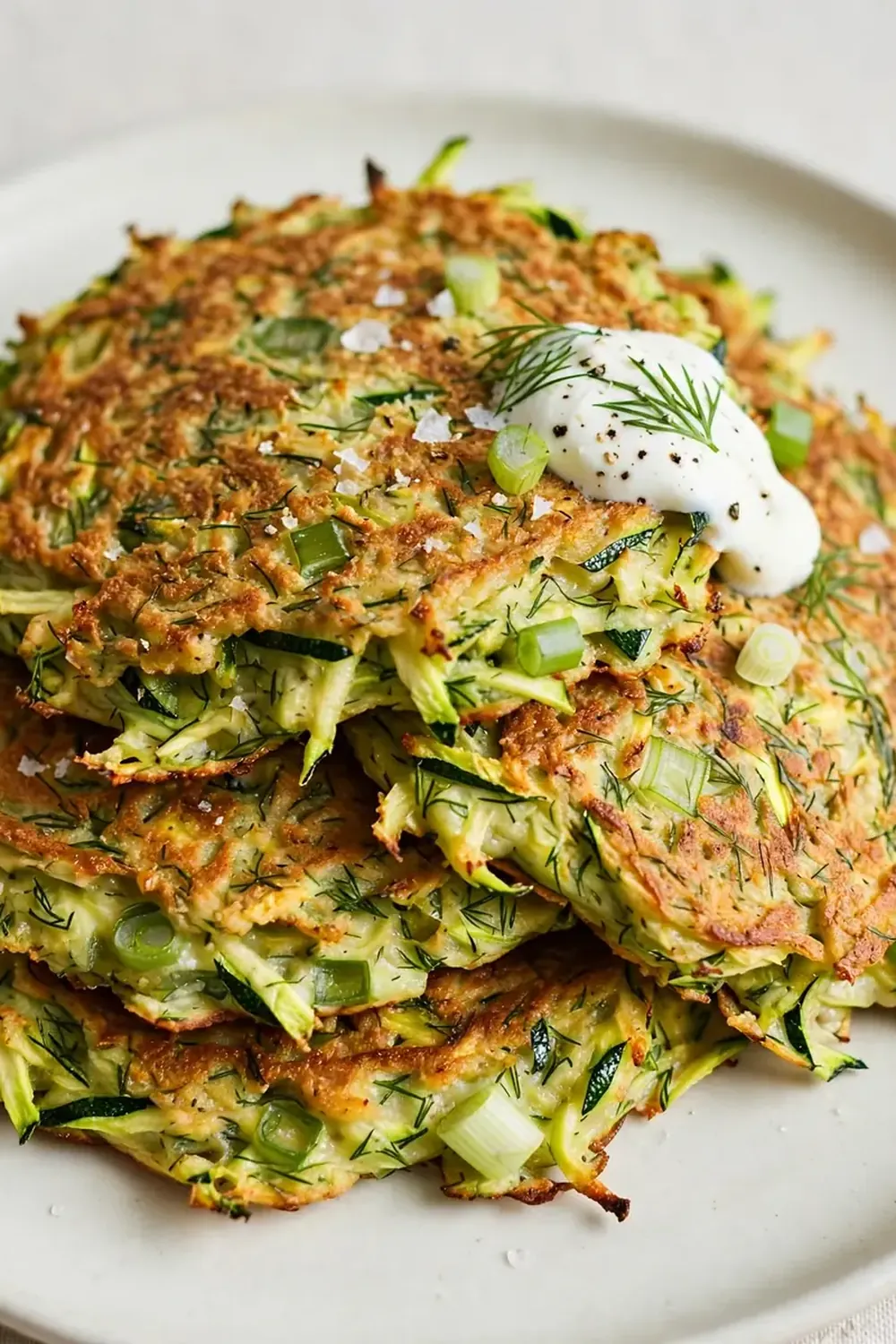 easy zucchini pancake recipe