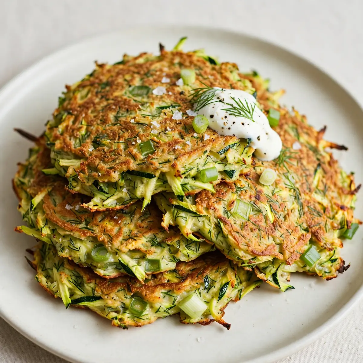 Easy Zucchini Pancake Recipe