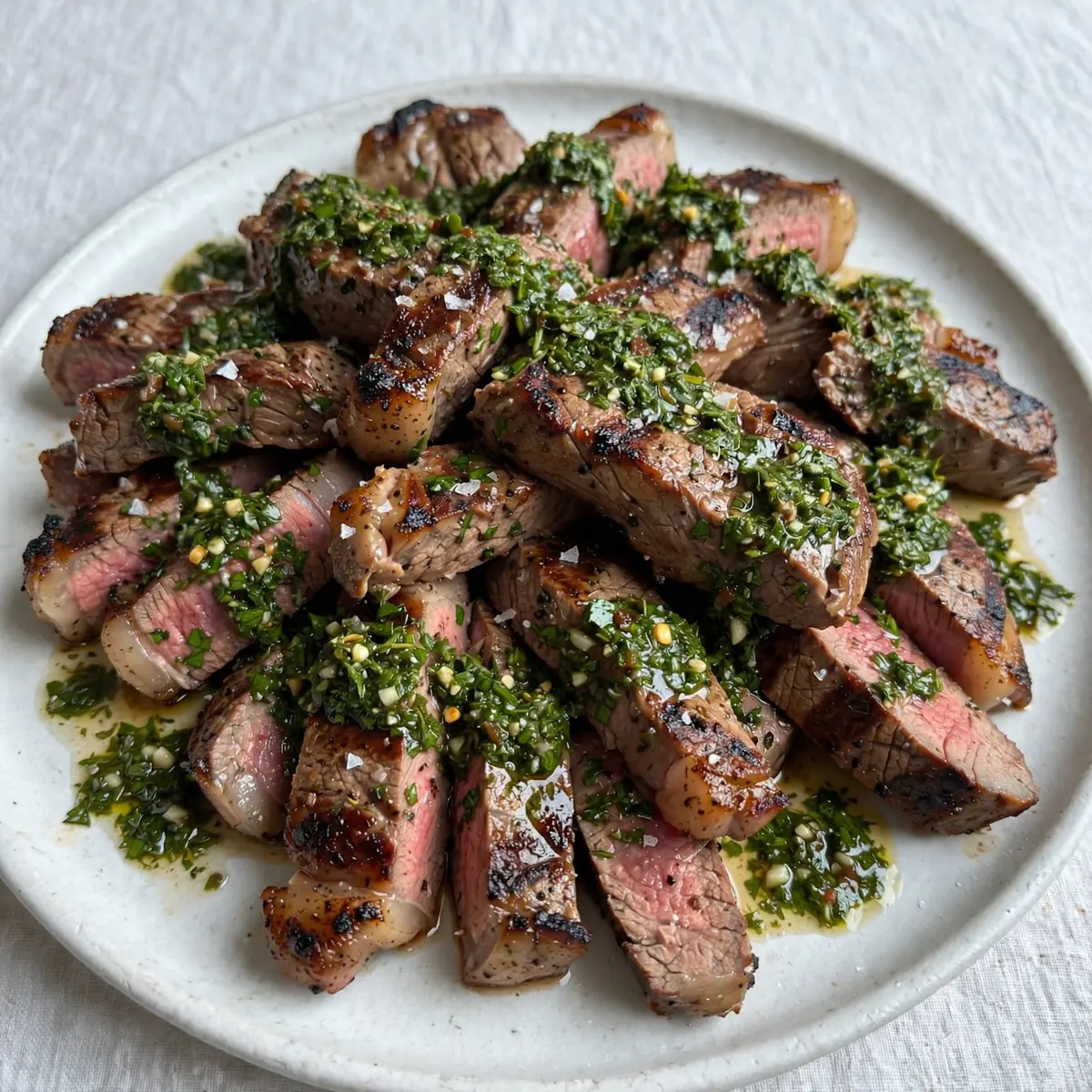 Grilled Beef With Chimichurri