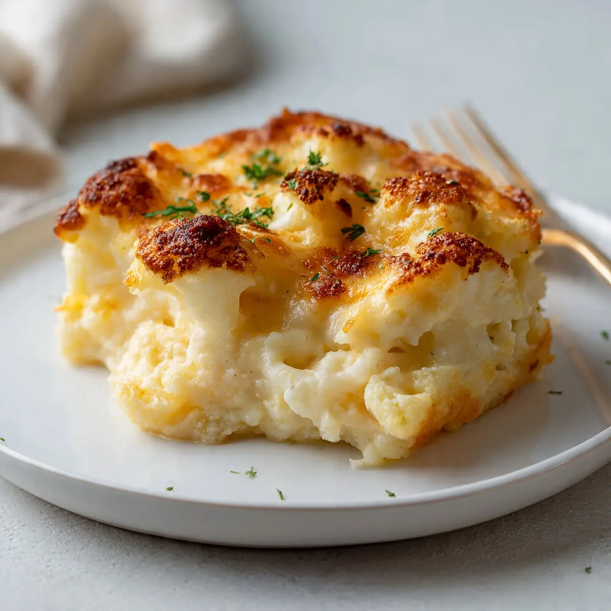 Homemade Cauliflower Casserole Recipe