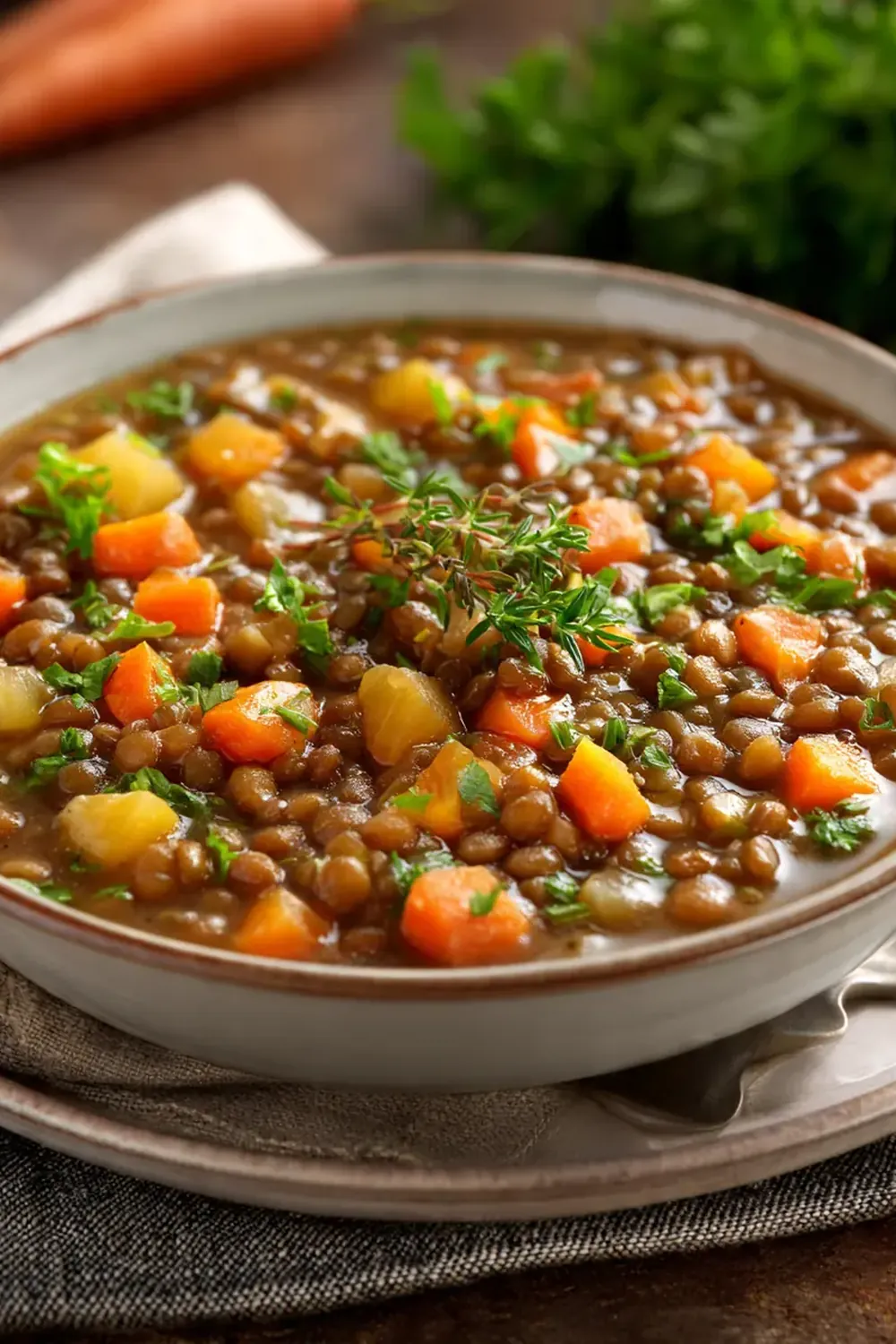 Homemade Lentil Stew Recipe