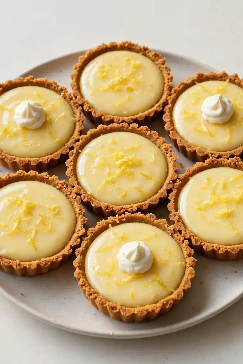 no bake lemon tarts