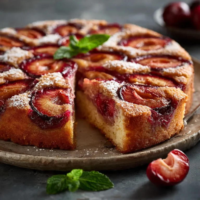 Perfect Plum Cake Recipe