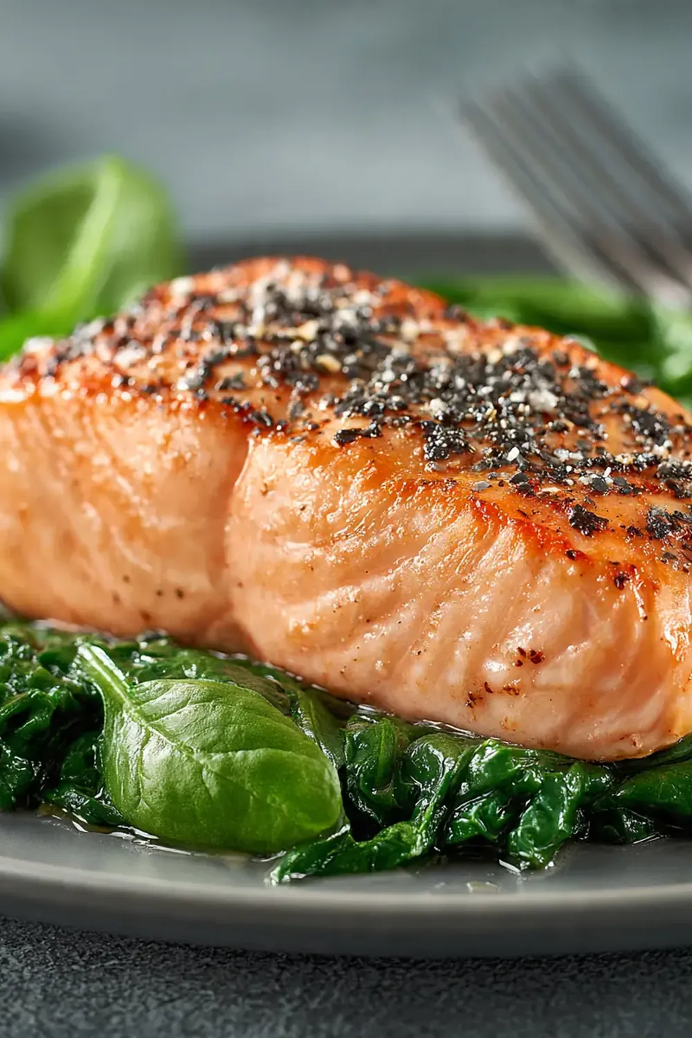 Perfect Salmon With Spinach Recipe