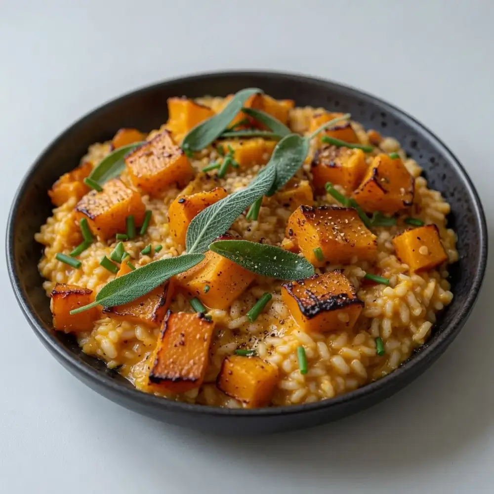 Pumpkin and Sage Risotto