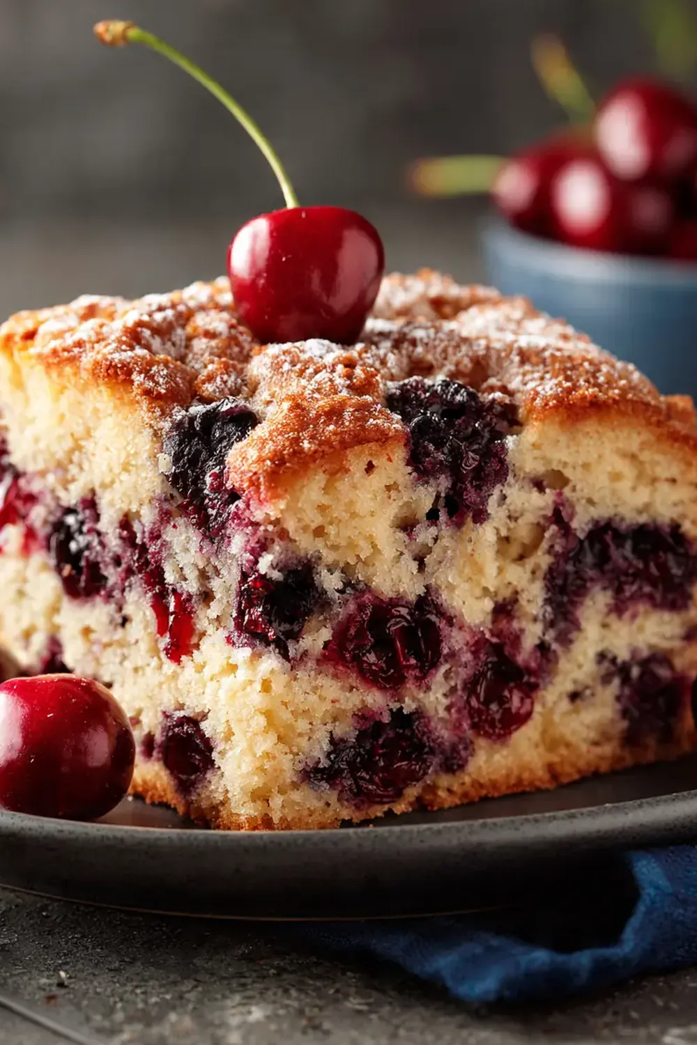 Quick Cherry Cake Recipe