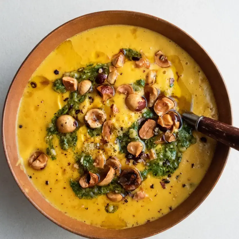 Roasted Pumpkin and Sage Soup