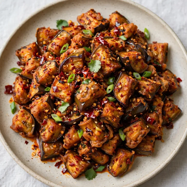 Spicy Fried Eggplant Recipe