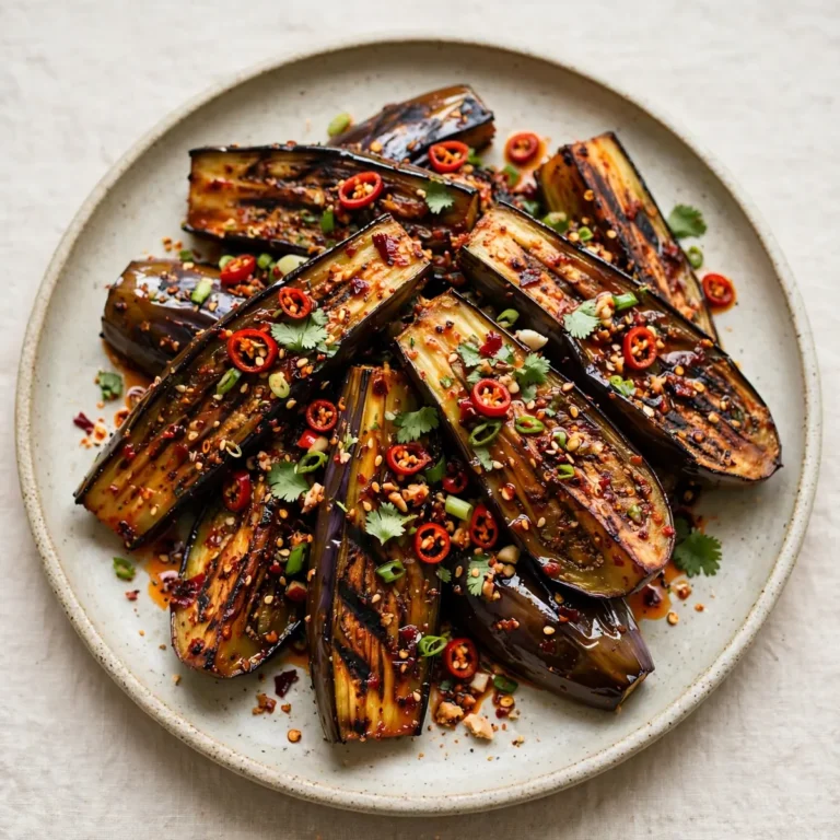 Spicy Grilled Eggplant Recipe