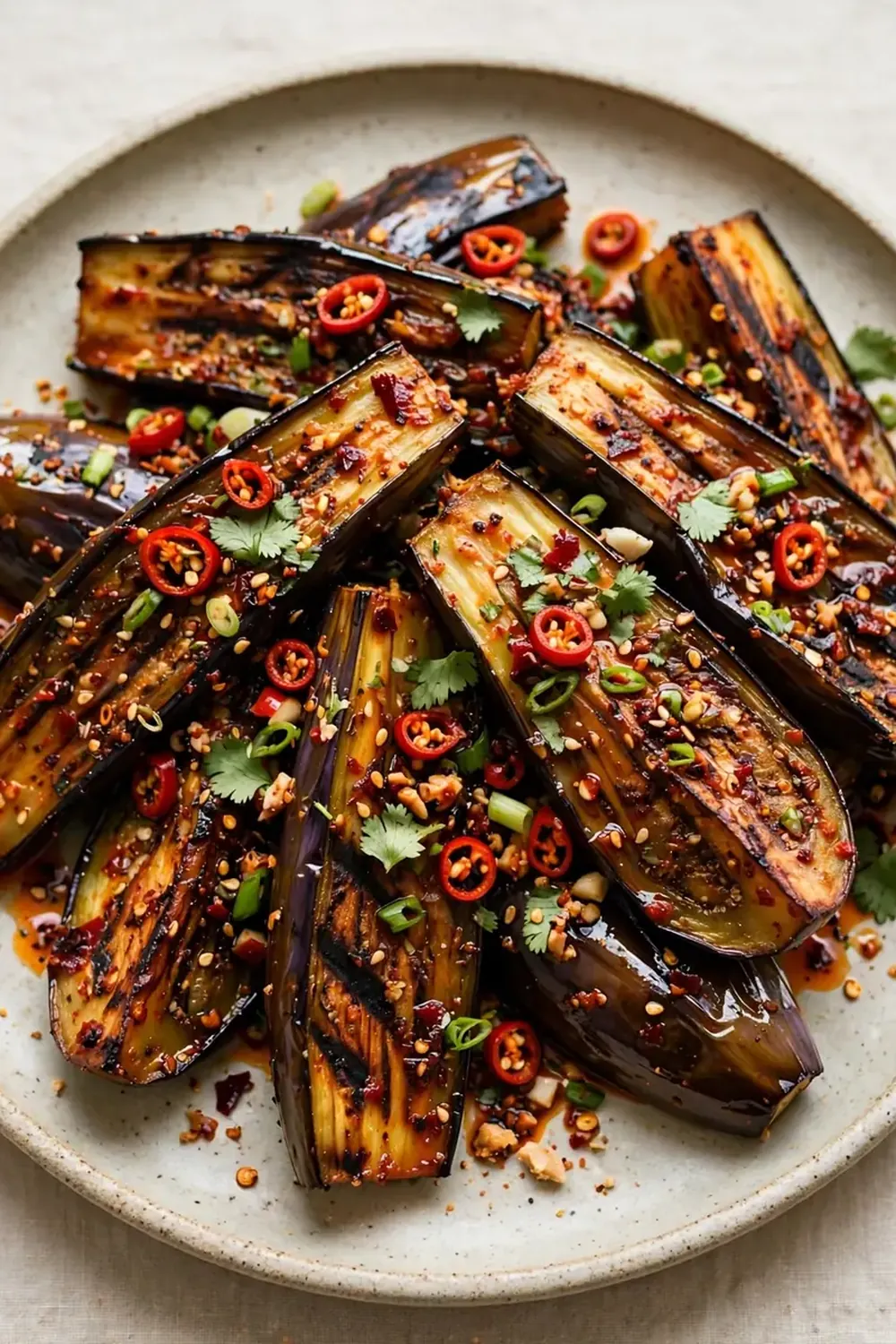 spicy grilled eggplant recipe