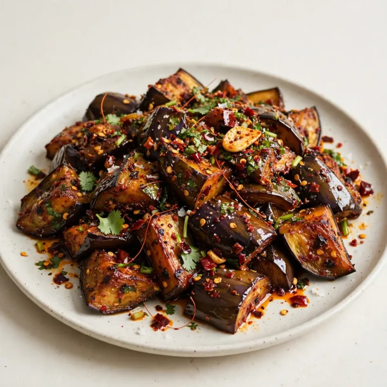 Spicy Roasted Eggplant Recipe