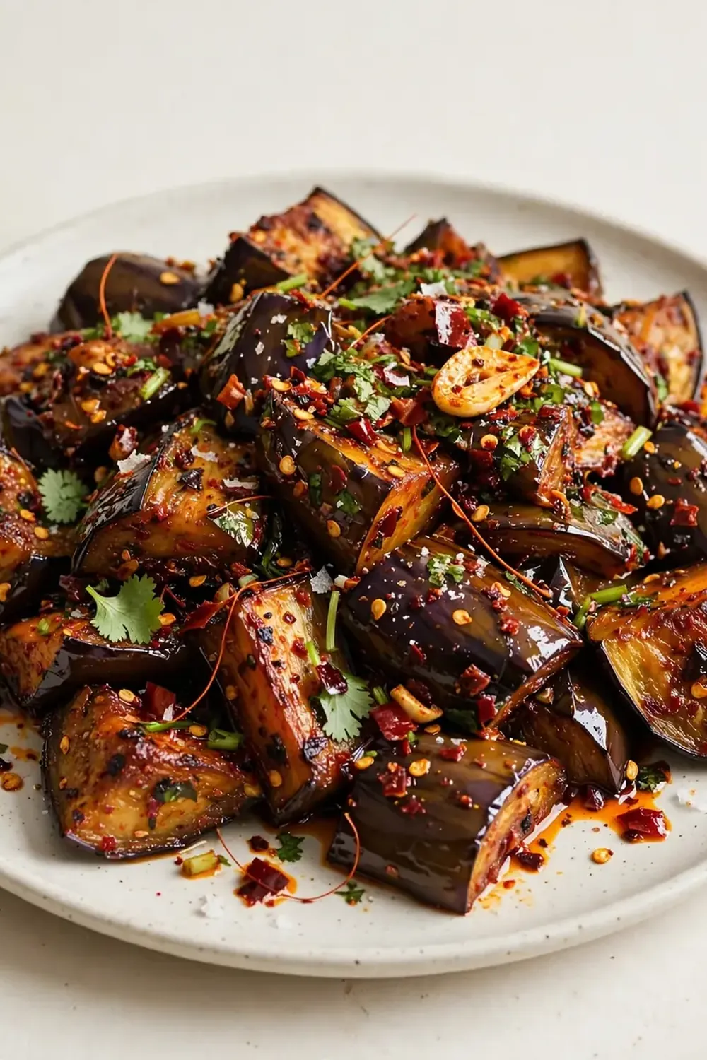 spicy roasted eggplant recipe