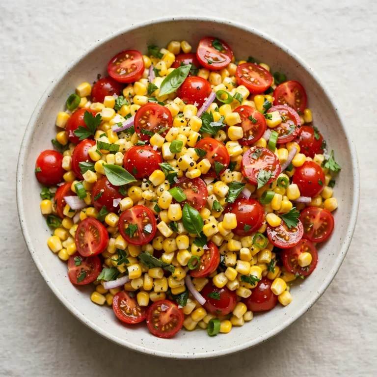 Summer Corn And Tomato Salad
