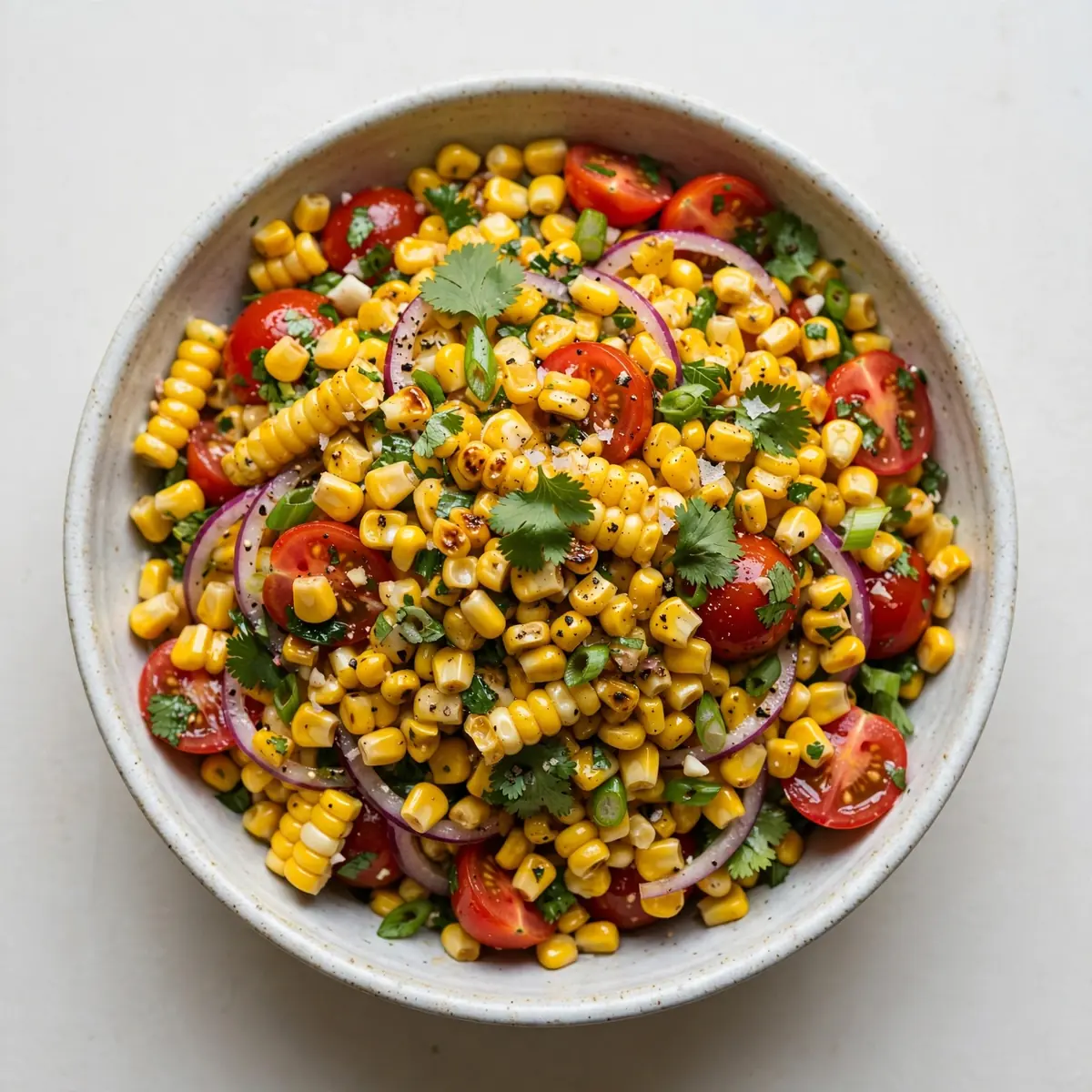 Sweet Corn And Tomato Salad