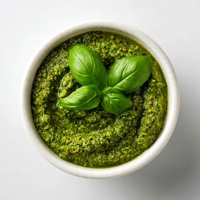 Traditional Basil Pesto Recipe