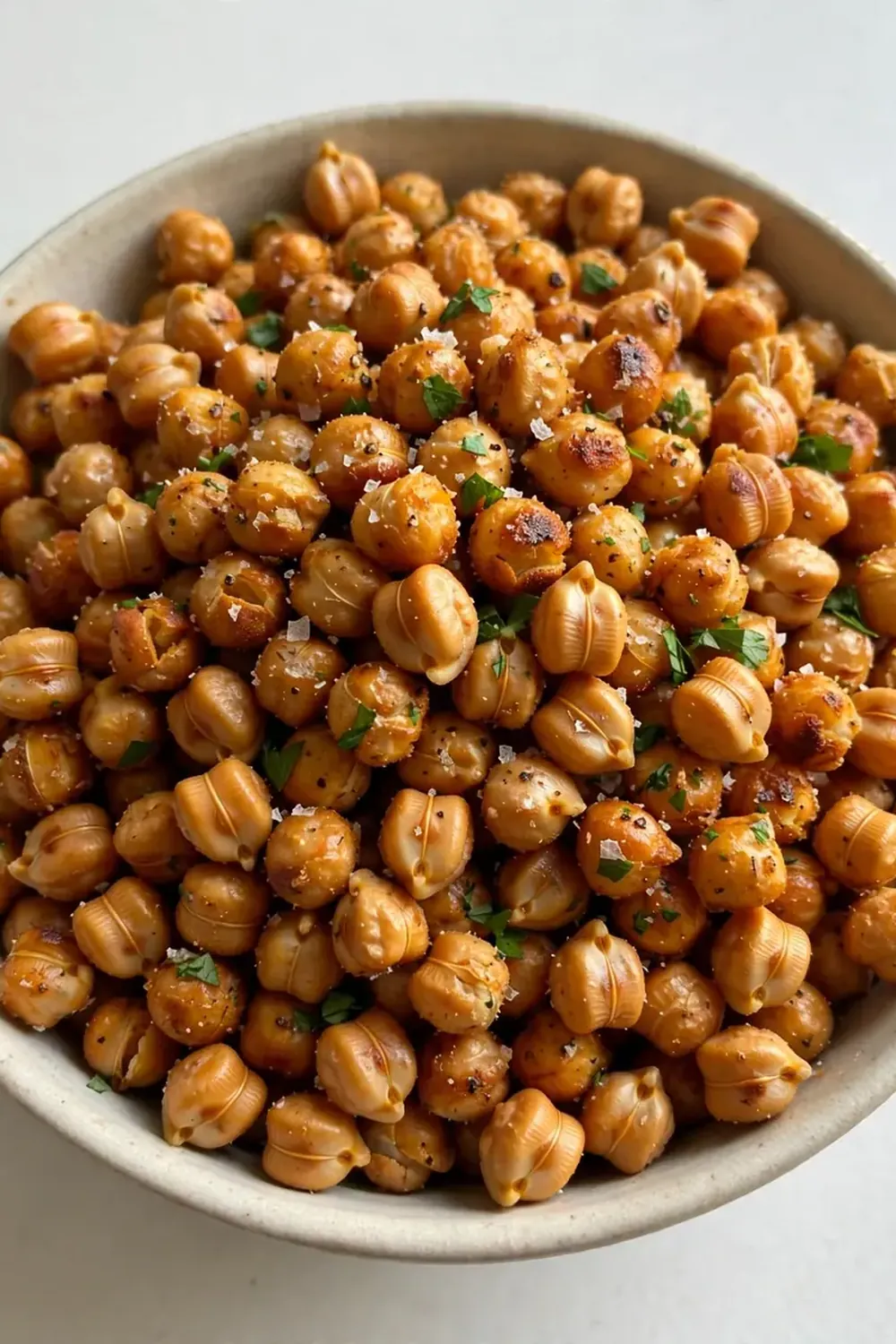 Air Fryer Crispy Chickpeas