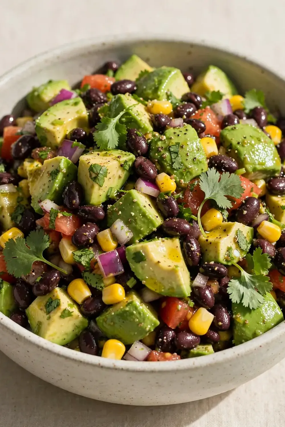 Avocado and Black Bean Salad