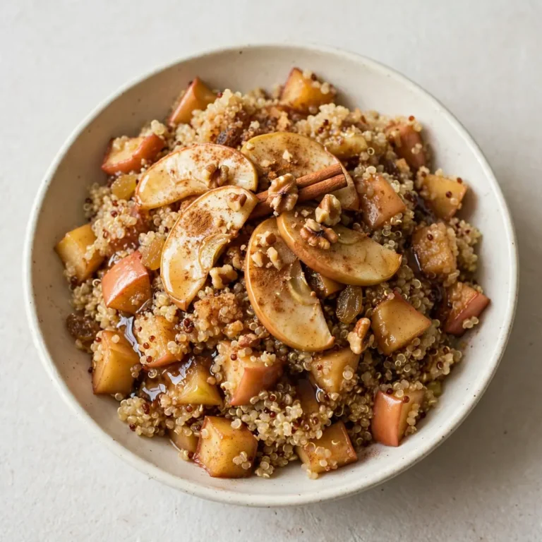 Apple Cinnamon Breakfast Quinoa: Quick Make-Ahead