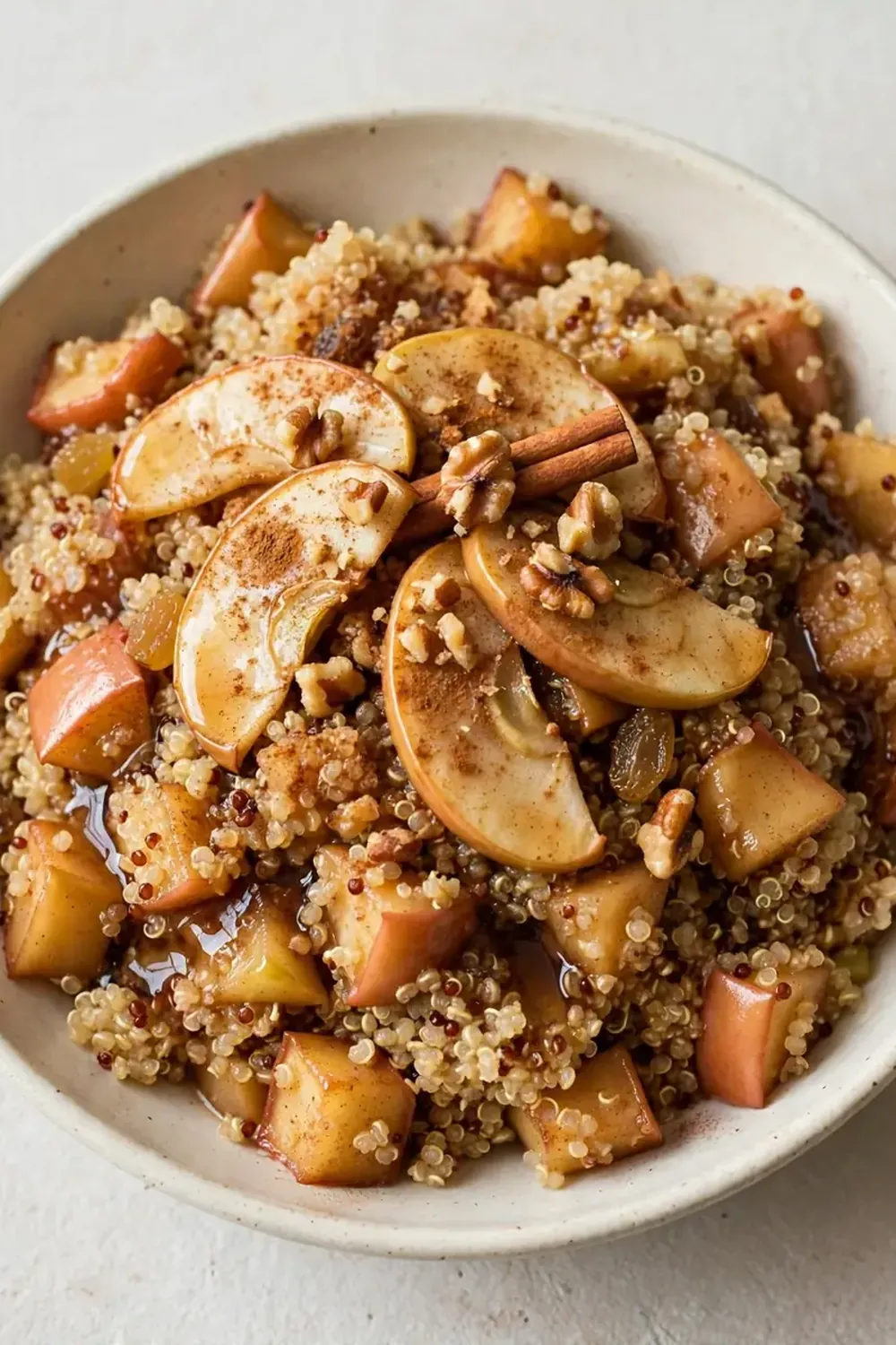 Apple Cinnamon Breakfast Quinoa
