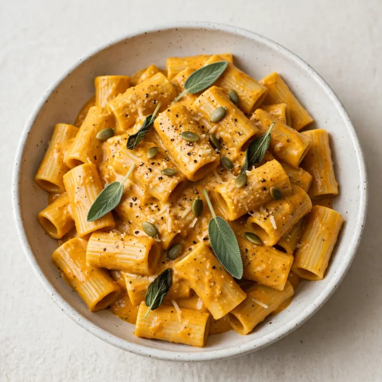 Creamy Pumpkin and Sage Pasta: 20-Minute Weeknight Dinner