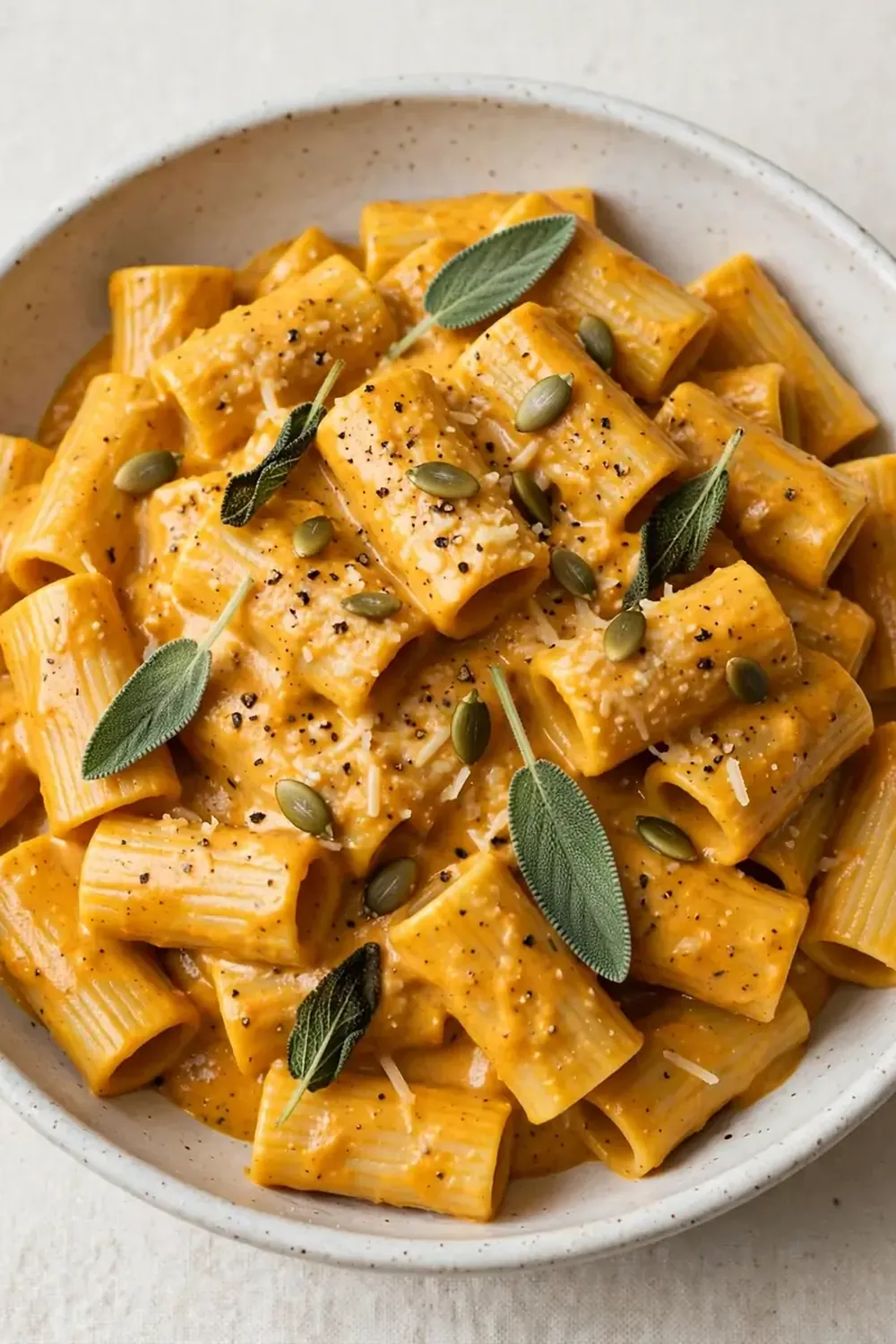Creamy Pumpkin and Sage Pasta
