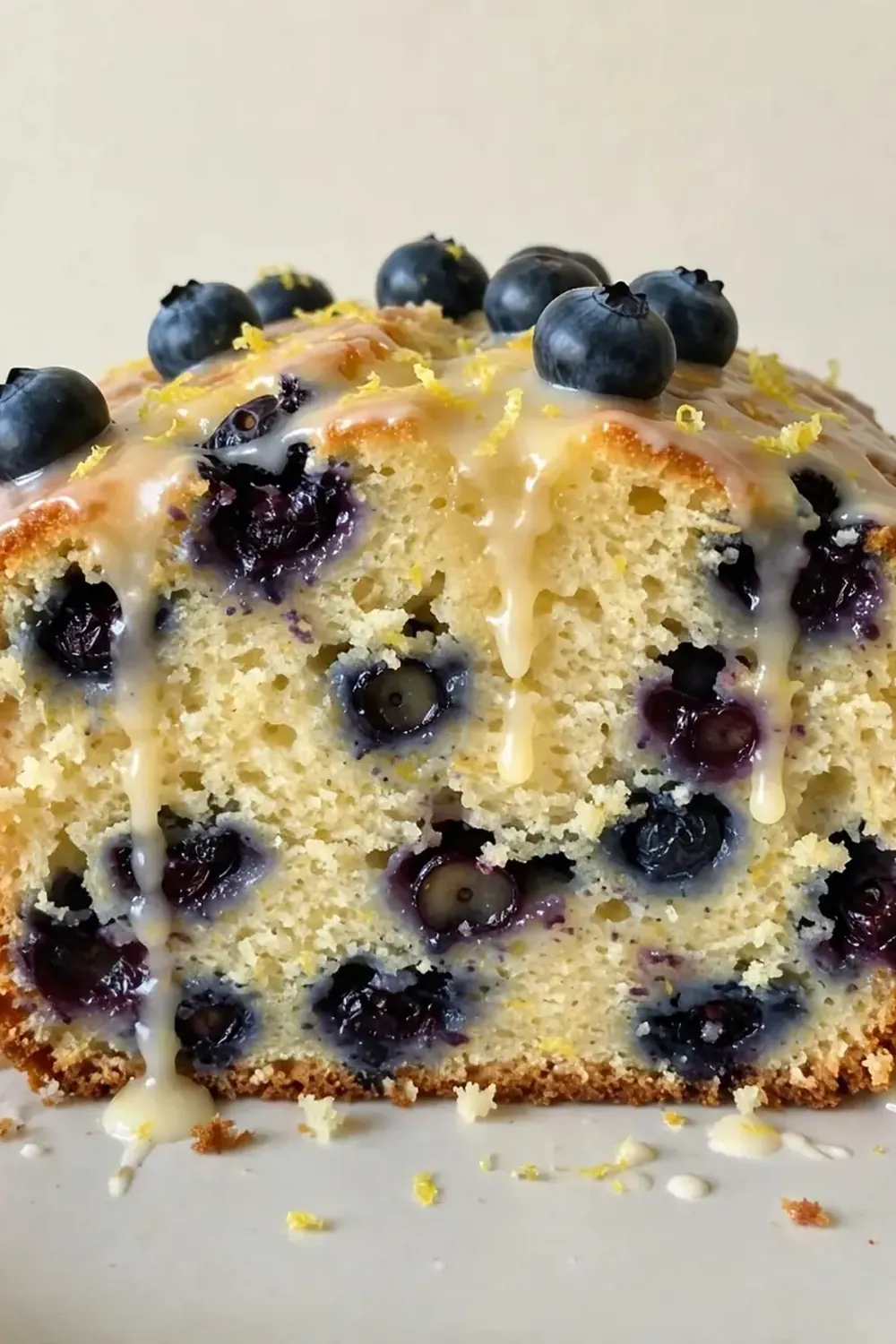 Lemon Blueberry Pound Cake