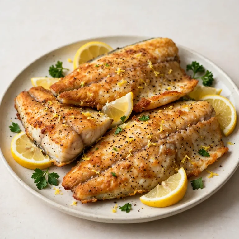 Quick Air Fryer Lemon Pepper Fish For Busy Nights