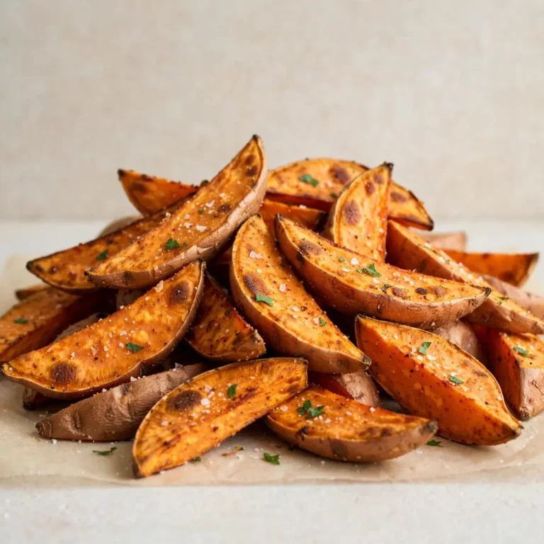 Quick Air Fryer Sweet Potato Wedges For Busy Nights